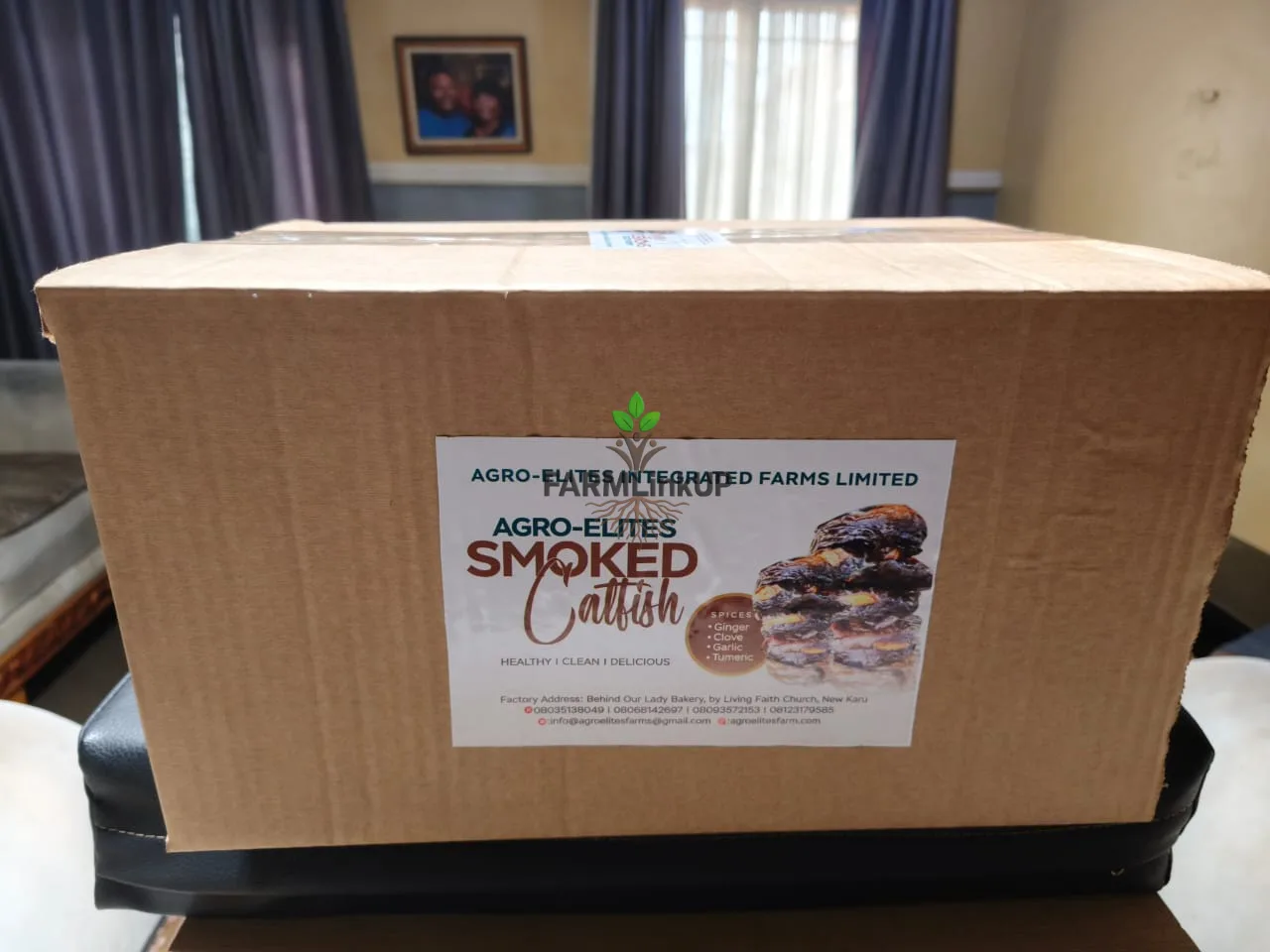 Agro Elipremium Smoked Catfish (Stone-Free, Oven-Dried) – ₦16,000/Kg