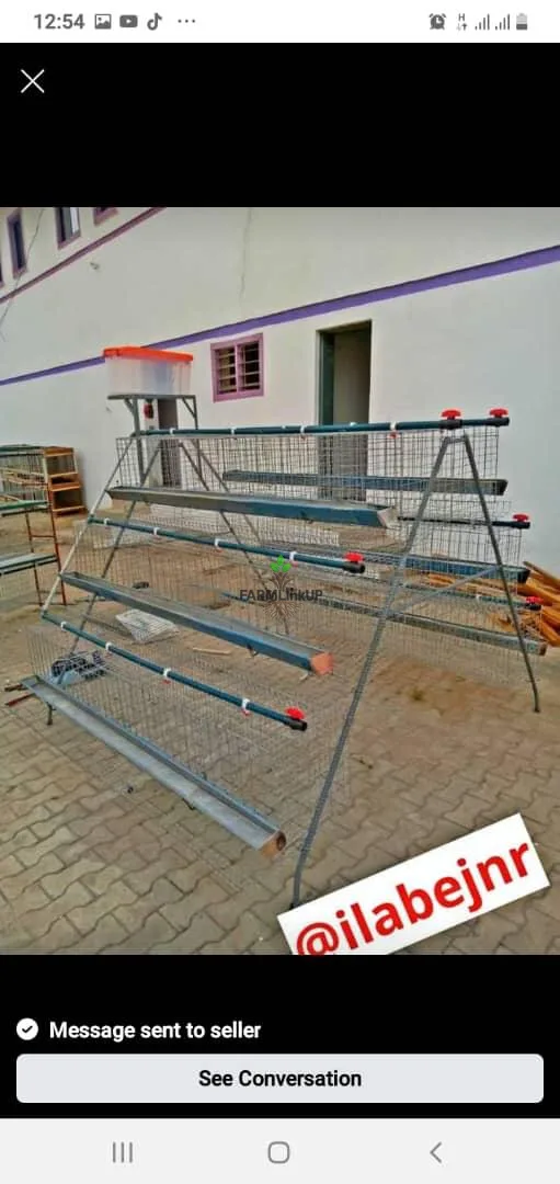 Battery cage 